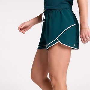 NWT CALIA Drawstring Step Up Short | Sea Green